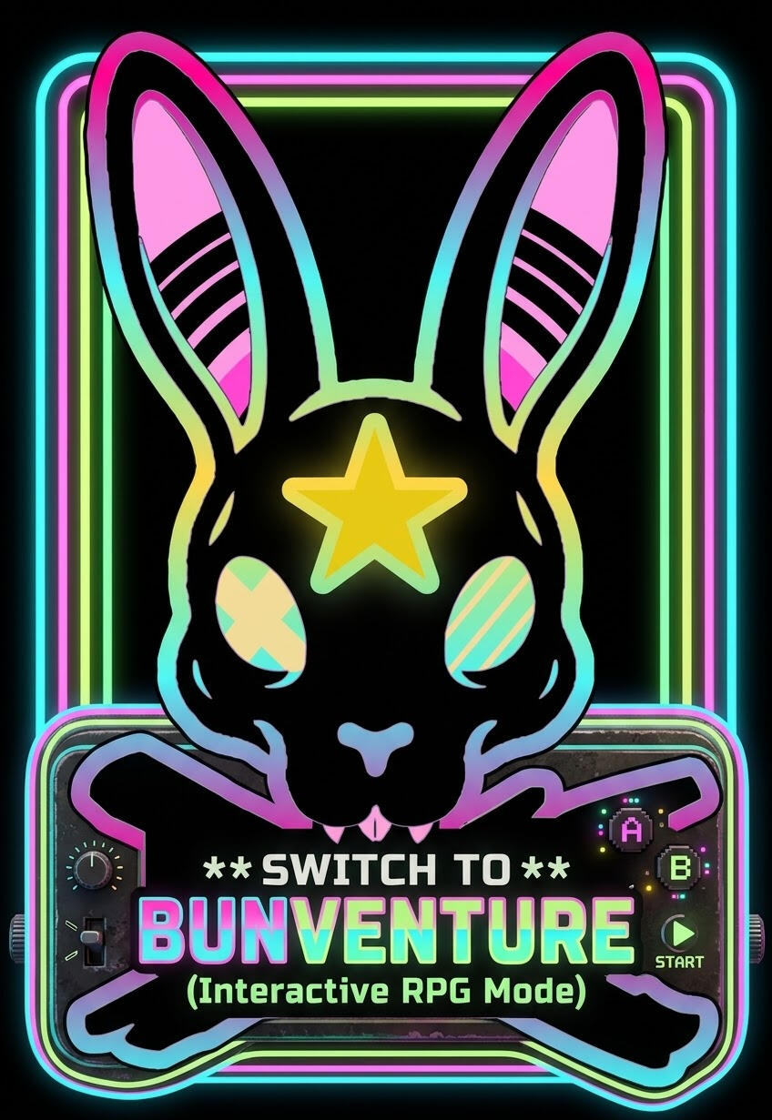 Bunny Reckless, creative entrepreneur has created— BunVenture RPG- nostalgic 16bit time playing game with real world prizes Bunny Reckless, creative entrepreneur has created— BunVenture RPG— the Bunrec website as an nostalgic 16bit time playing game with real world prizes!
